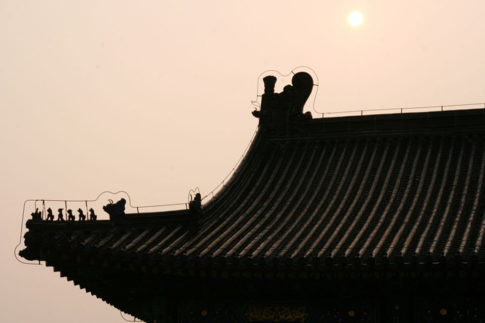 China,Peking,Smog,Himmelstempel