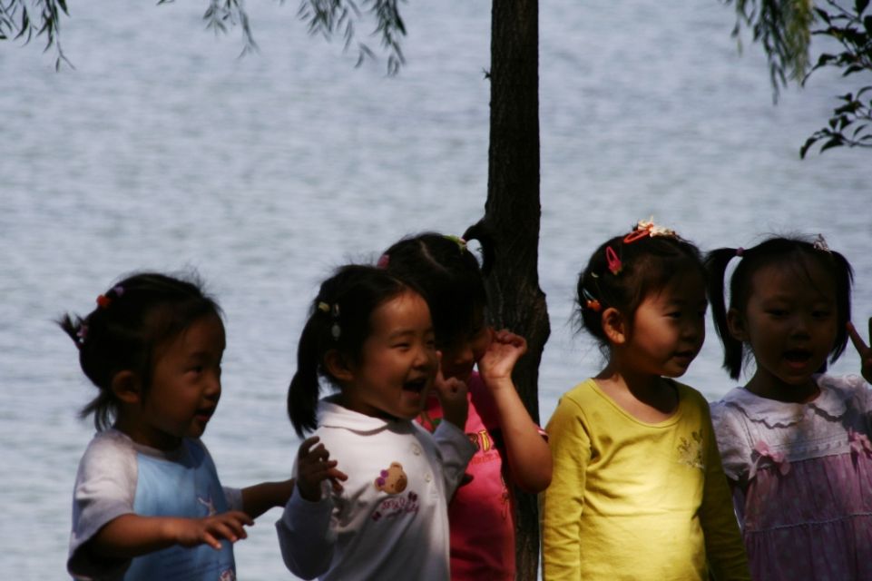 Kinder,China,Peking,Sommerpalast