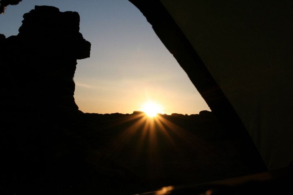 Mongolei,Sonnenaufgang