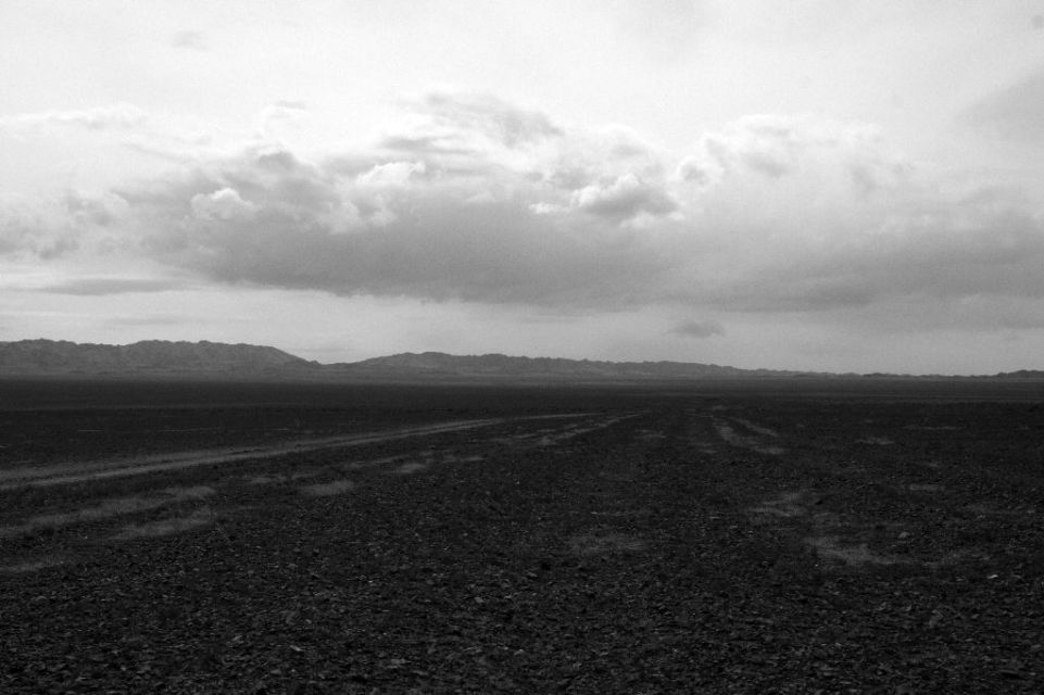 Mongolei,B & W
