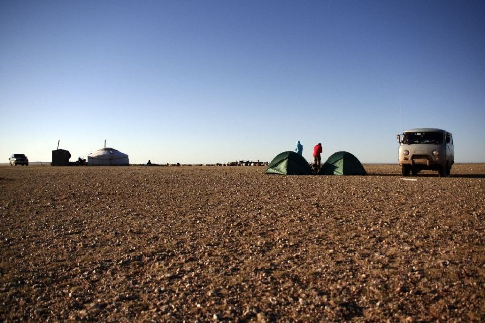 Mongolei,Zelt