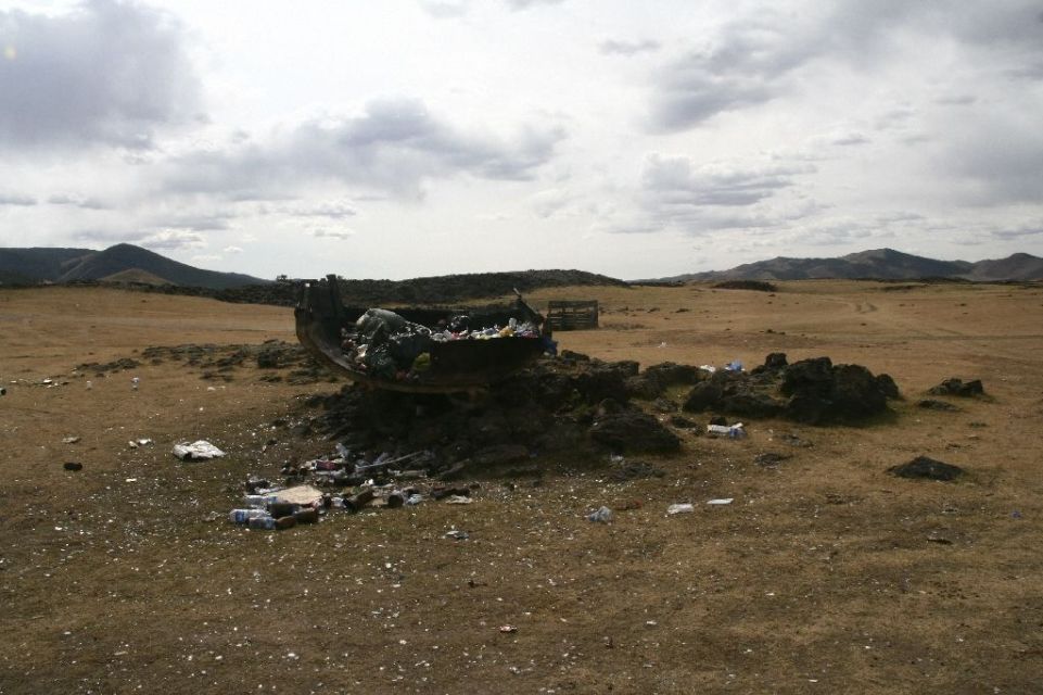 Mongolei,Müll