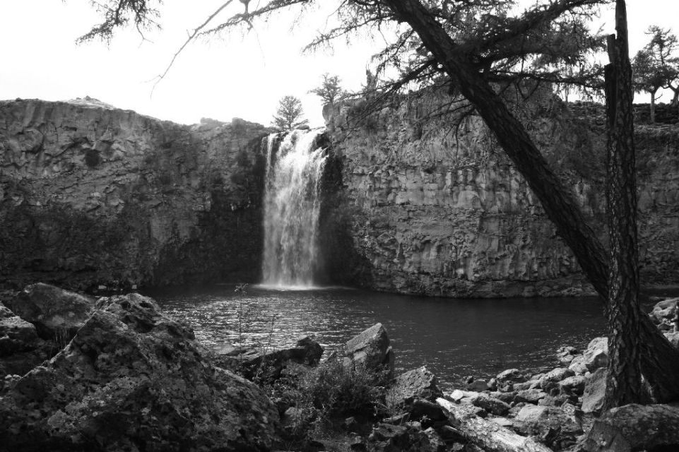 Mongolei,B & W