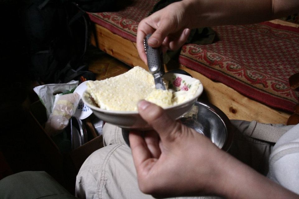 Mongolei,Jurte,Essen