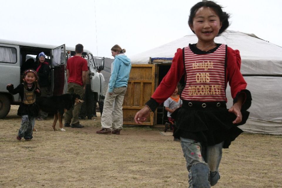 Mongolei,Kinder