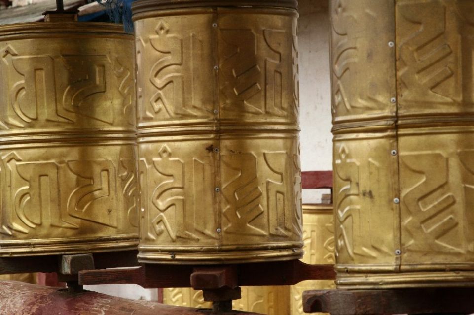Mongolei,Gebetsmühle