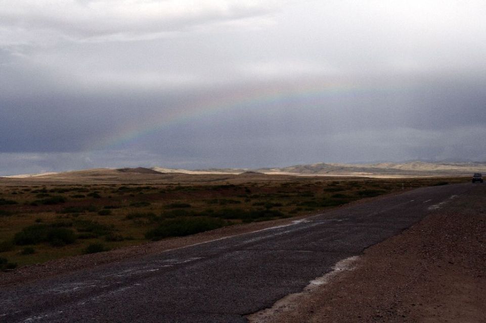 Mongolei,Regenbogen