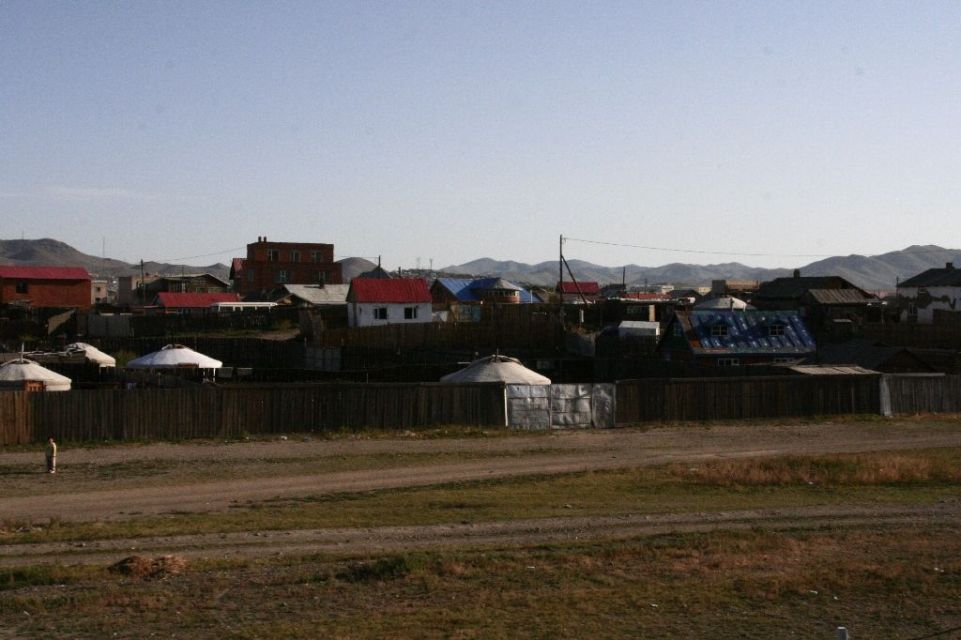Mongolei,Ulan Bator,Zug,Jurte