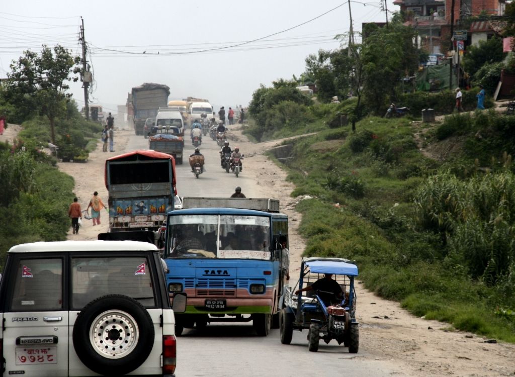 Verkehr,Nepal