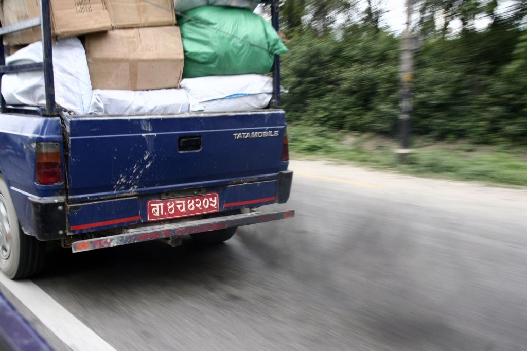 Verkehr,Nepal
