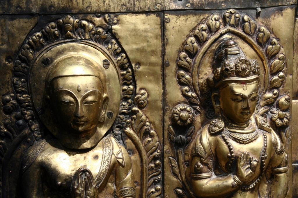 Nepal,Kathmandu,Gold,Religion