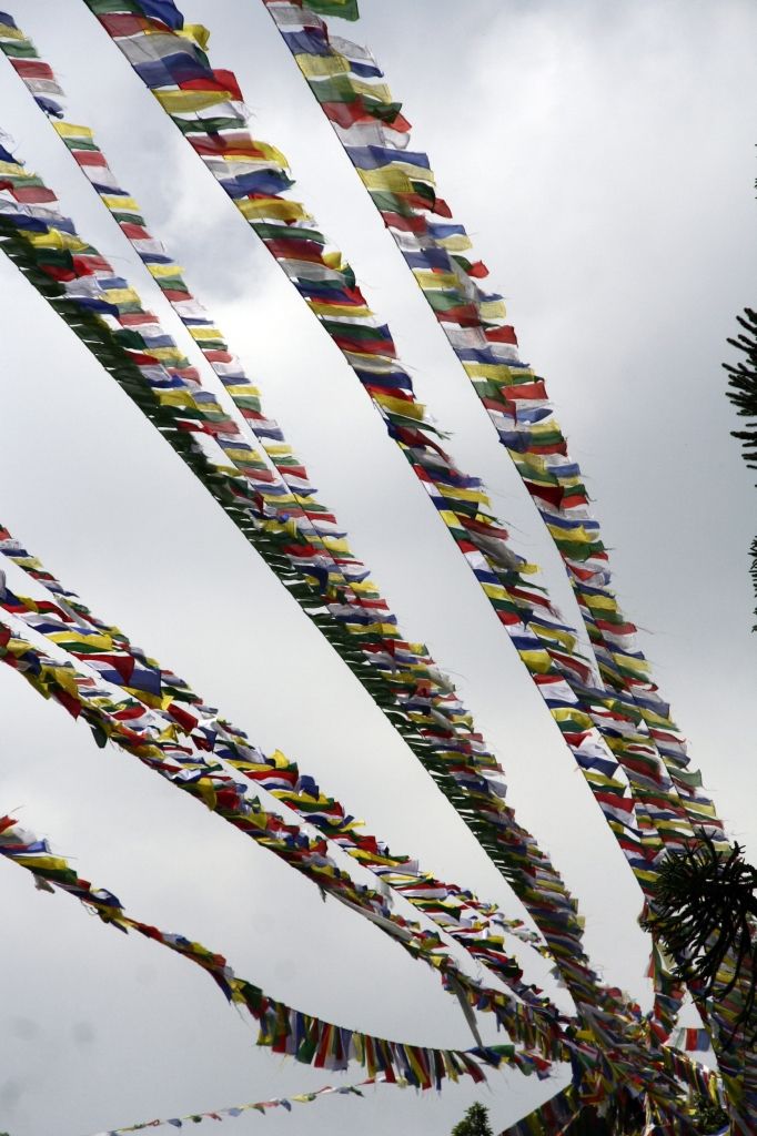 Nepal,Kathmandu,Gebetsfahnen