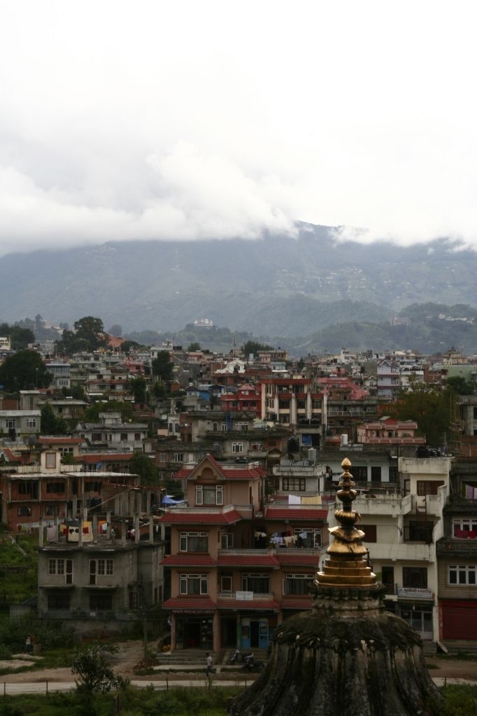 Nepal,Kathmandu,Skyline