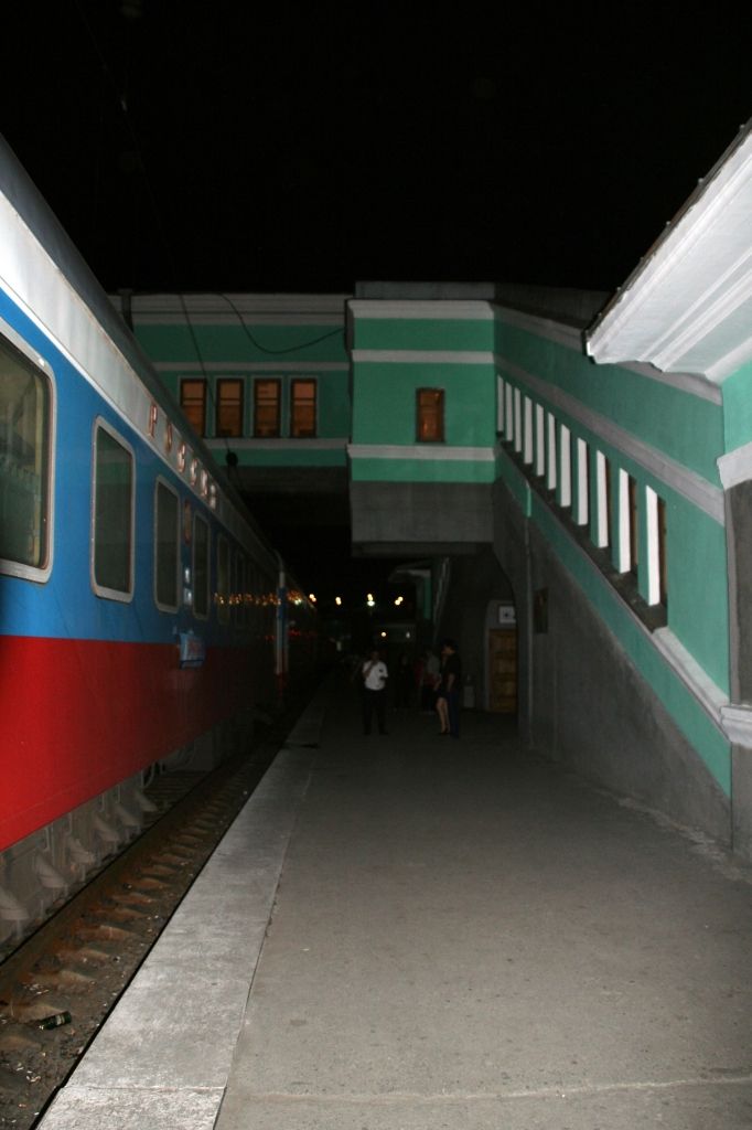 Russland,Bahnhof,Novosibirsk
