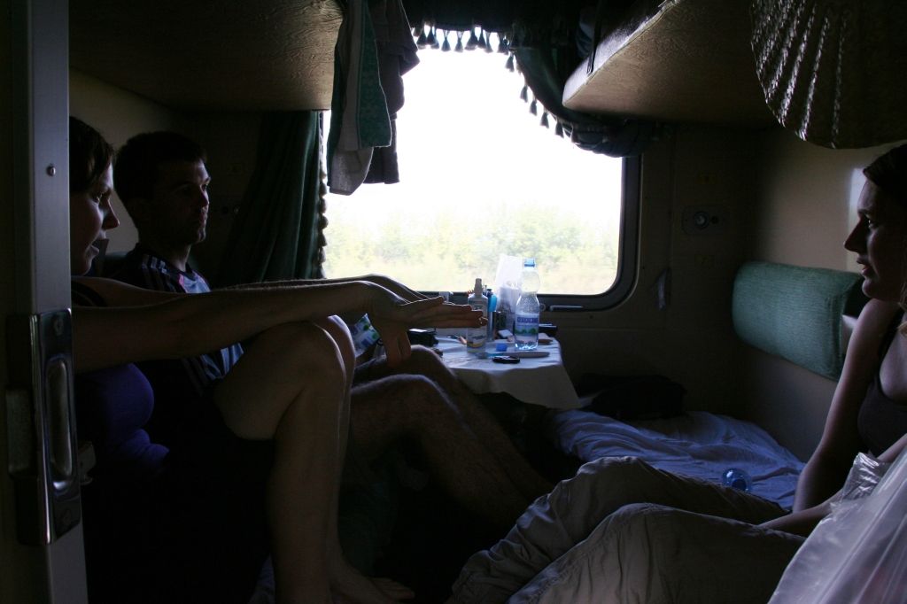 Russland,Abteil