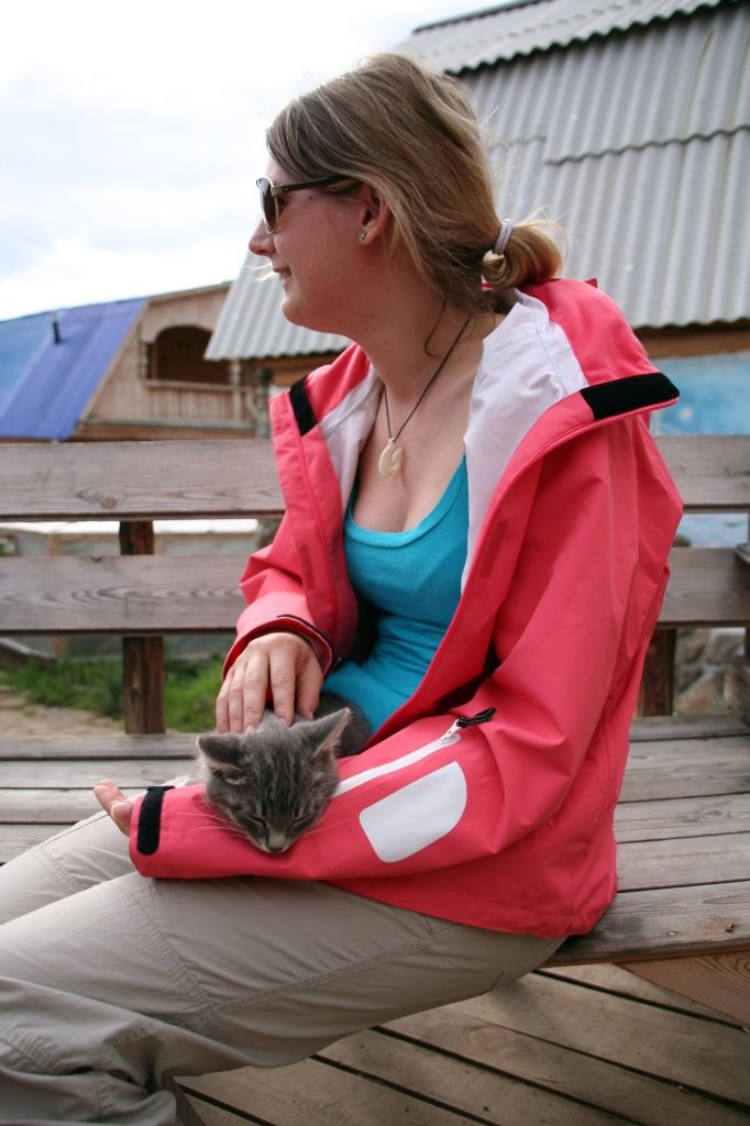 Baikalsee,Russland,Katze