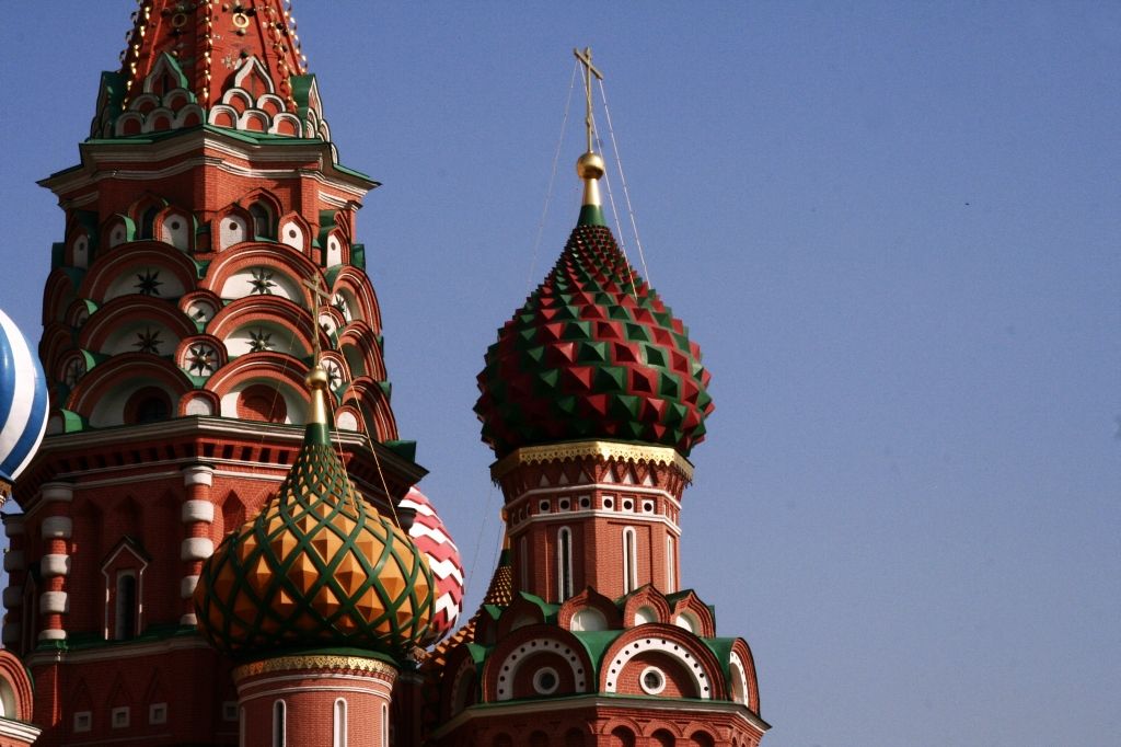 Moskau,Russland,Basilius-Kathedrale