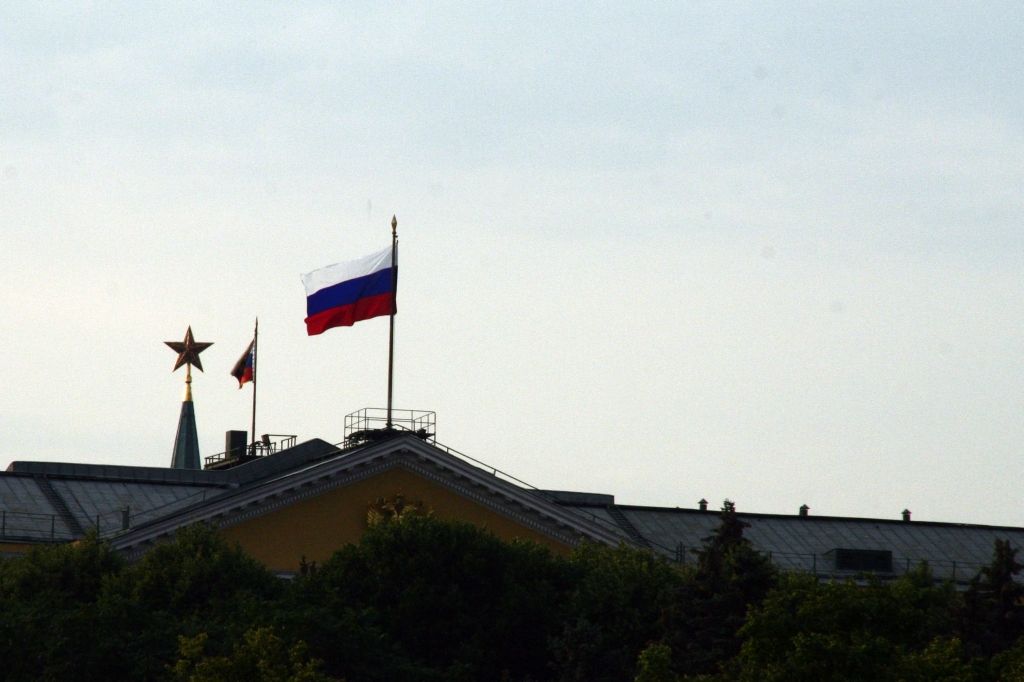 Flagge,Moskau,Russland,Kreml