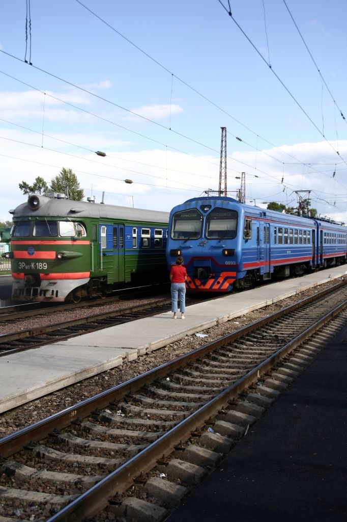 Russland,Bahnhof,Ilanski