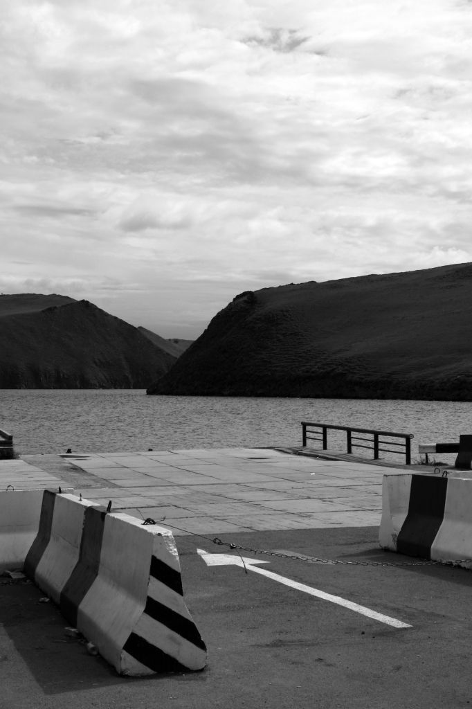 Baikalsee,B & W,Russland