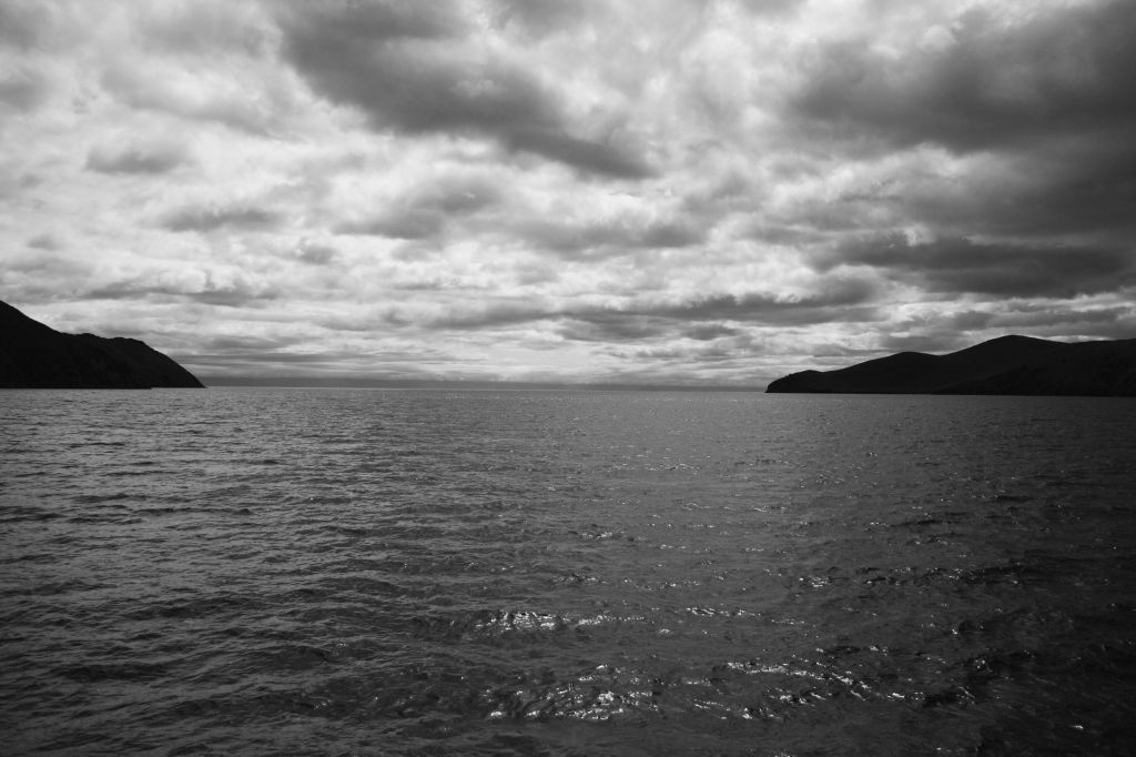 Baikalsee,B & W,Russland