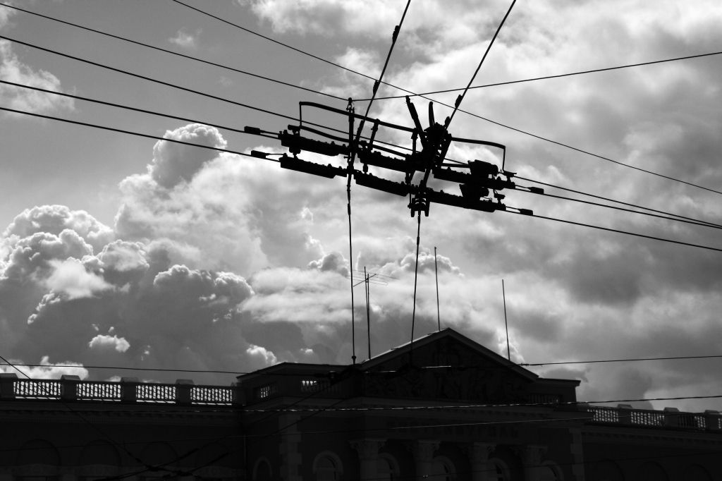 B & W,Russland,Irkutsk,B&W