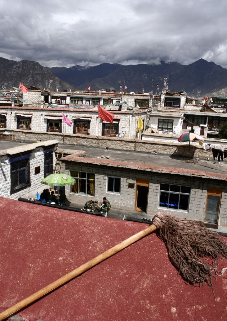 Bildsprache,Lhasa,Jokhang,Tibet
