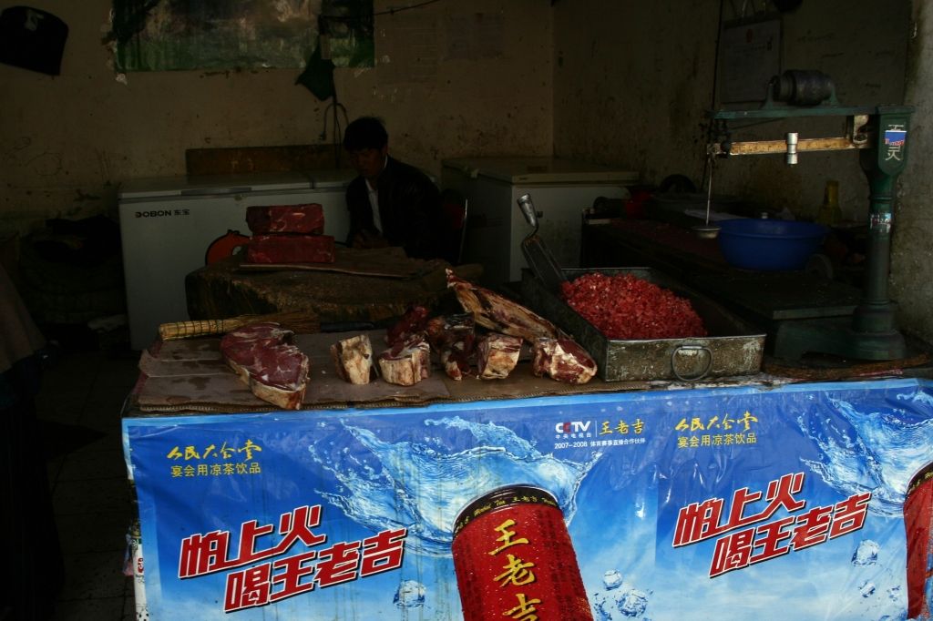 Lhasa,Tibet,Fleisch