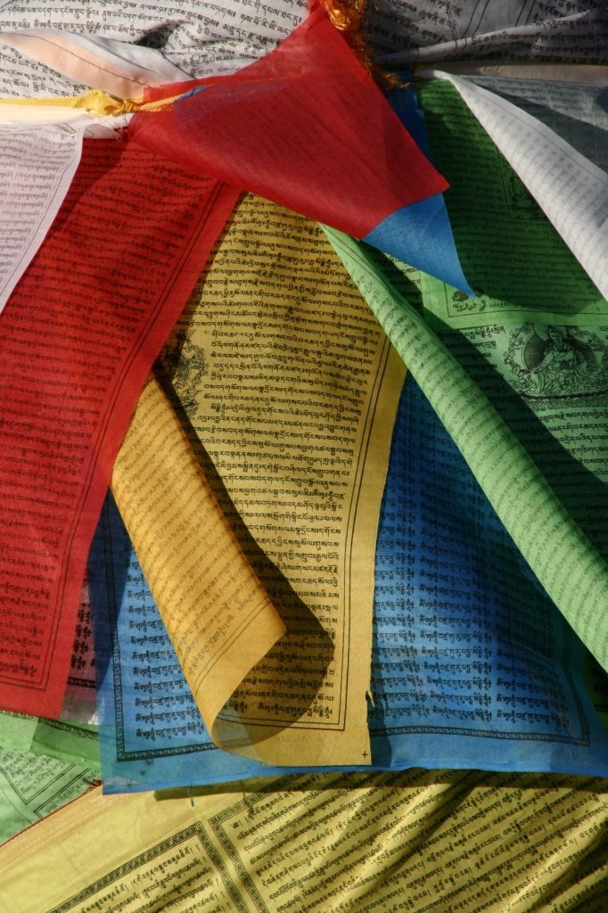 Farben,Lhasa,Gebetsfahnen,Tibet